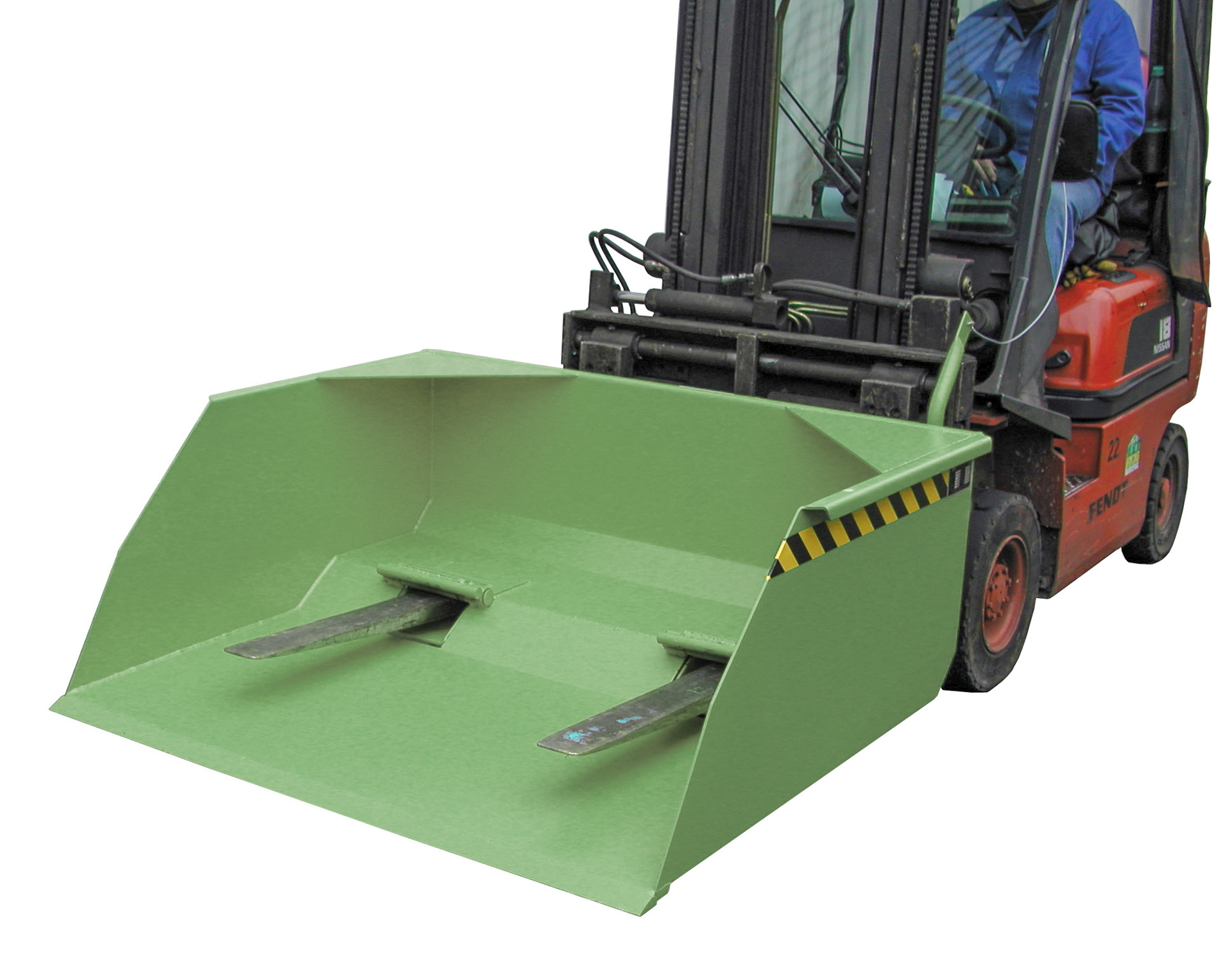 Schaufel Typ BSM RAL 6011 Resedagrün